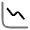 Diagram Down Icon from Solar Bold Duotone Set