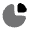 Pie Chart 6 Icon from Solar Bold Duotone Set