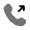 Outgoing Call Icon from Solar Bold Duotone Set