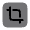 Crop Minimalistic Icon from Solar Bold Duotone Set