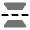 Flip Vertical Icon from Solar Bold Duotone Set