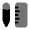 Ruler Pen Icon from Solar Bold Duotone Set
