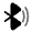 Bluetooth Wave Icon from Solar Bold Duotone Set