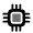 CPU Icon from Solar Bold Duotone Set