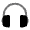 Headphones Round Icon from Solar Bold Duotone Set