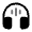 Headphones Round Sound Icon from Solar Bold Duotone Set