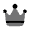Crown Icon from Solar Bold Duotone Set
