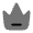 Crown Line Icon from Solar Bold Duotone Set