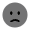 Sad Circle Icon from Solar Bold Duotone Set