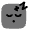 Sleeping Square Icon from Solar Bold Duotone Set
