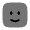 Smile Square Icon from Solar Bold Duotone Set