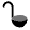Ladle Icon from Solar Bold Duotone Set