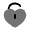 Heart Unlock Icon from Solar Bold Duotone Set
