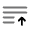 List Arrow Up Icon from Solar Bold Duotone Set