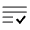 List Check Icon from Solar Bold Duotone Set