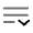 List Down Minimalistic Icon from Solar Bold Duotone Set