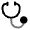 Stethoscope Icon from Solar Bold Duotone Set