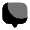 Chat Square Icon from Solar Bold Duotone Set