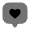 Chat Square Like Icon from Solar Bold Duotone Set