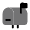 Mailbox Icon from Solar Bold Duotone Set