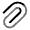 Paperclip Icon from Solar Bold Duotone Set