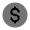 Dollar Minimalistic Icon from Solar Bold Duotone Set