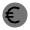 Euro Icon from Solar Bold Duotone Set