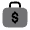 Money Bag Icon from Solar Bold Duotone Set