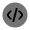 Code Circle Icon from Solar Bold Duotone Set