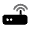 Wi Fi Router Minimalistic Icon from Solar Bold Duotone Set