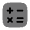 Calculator Minimalistic Icon from Solar Bold Duotone Set
