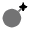 Bomb Icon from Solar Bold Duotone Set