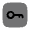 Key Minimalistic Square 6 Icon from Solar Bold Duotone Set