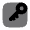 Key Square 4 Icon from Solar Bold Duotone Set