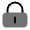 Lock Keyhole Minimalistic Icon from Solar Bold Duotone Set