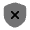Shield Cross Icon from Solar Bold Duotone Set