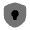 Shield Keyhole Icon from Solar Bold Duotone Set