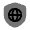 Shield Network Icon from Solar Bold Duotone Set