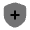 Shield Plus Icon from Solar Bold Duotone Set