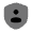 Shield User Icon from Solar Bold Duotone Set