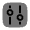 Tuning Square Icon from Solar Bold Duotone Set