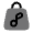 Bag Music Icon from Solar Bold Duotone Set