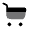 Cart Large Minimalistic Icon from Solar Bold Duotone Set
