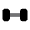 Dumbbell Icon from Solar Bold Duotone Set