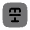 Text Cross Square Icon from Solar Bold Duotone Set
