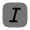 Text Italic Square Icon from Solar Bold Duotone Set