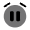 Alarm Pause Icon from Solar Bold Duotone Set