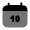 Calendar Date Icon from Solar Bold Duotone Set