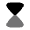 Hourglass Icon from Solar Bold Duotone Set