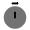 Stopwatch Icon from Solar Bold Duotone Set